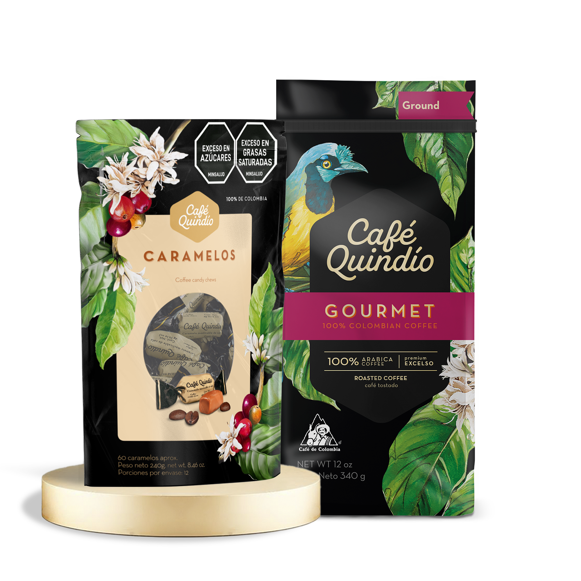 Gourmet 12 oz + Coffee Caramels 8.8 oz