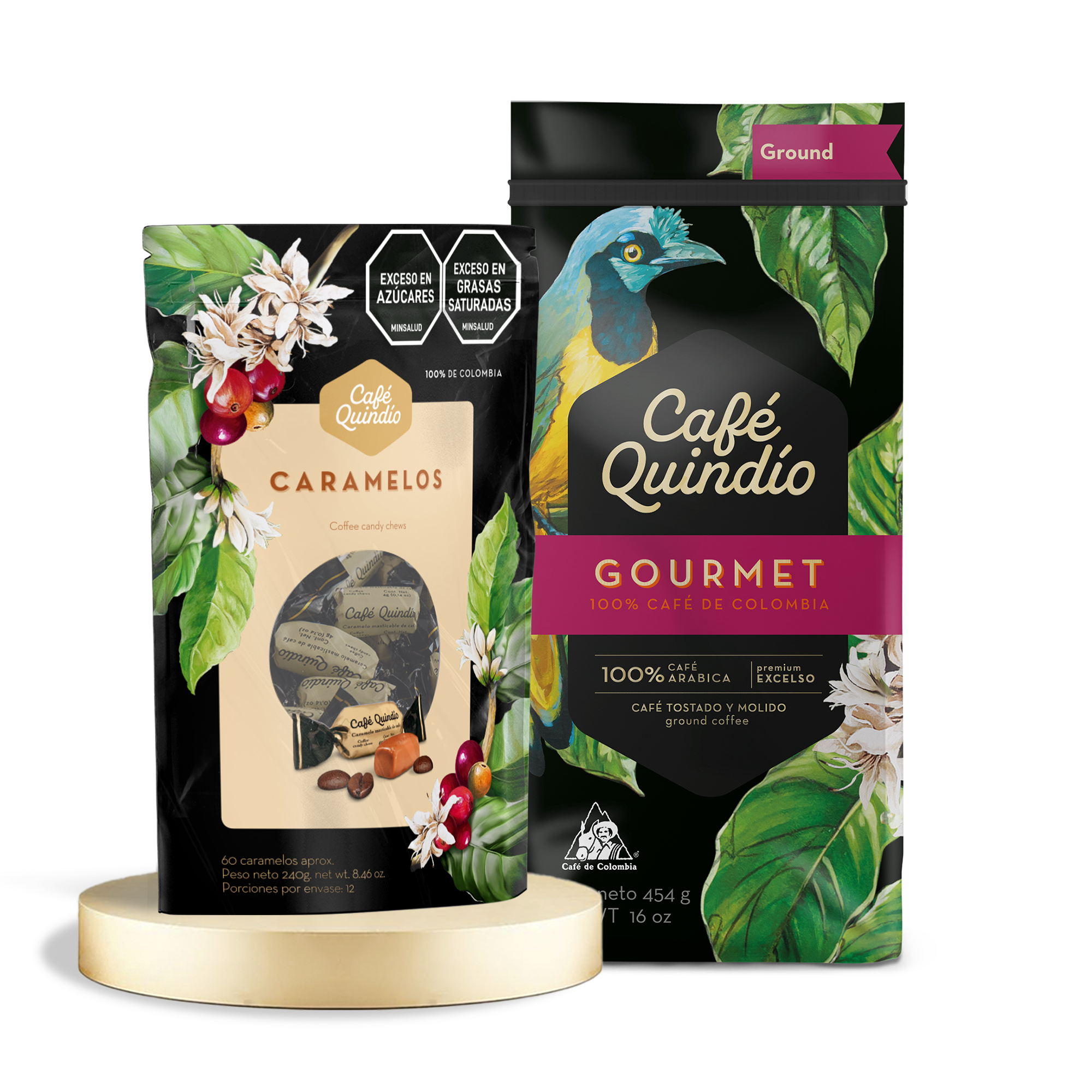 Gourmet 16 oz + Coffee Caramels