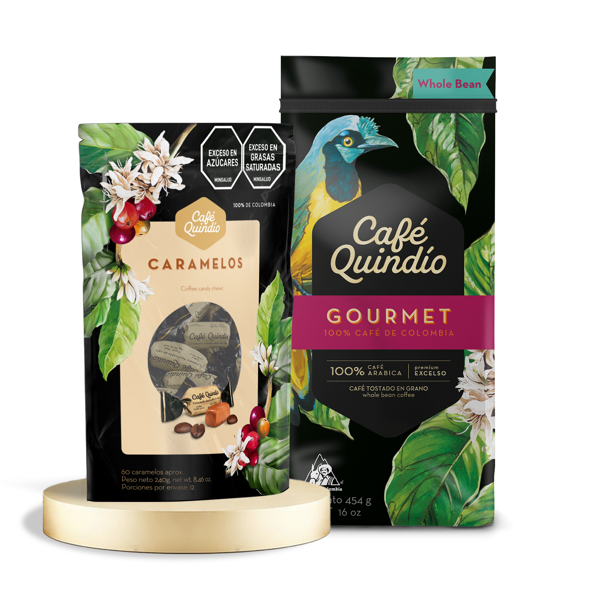 Gourmet 16 oz + Coffee Caramels