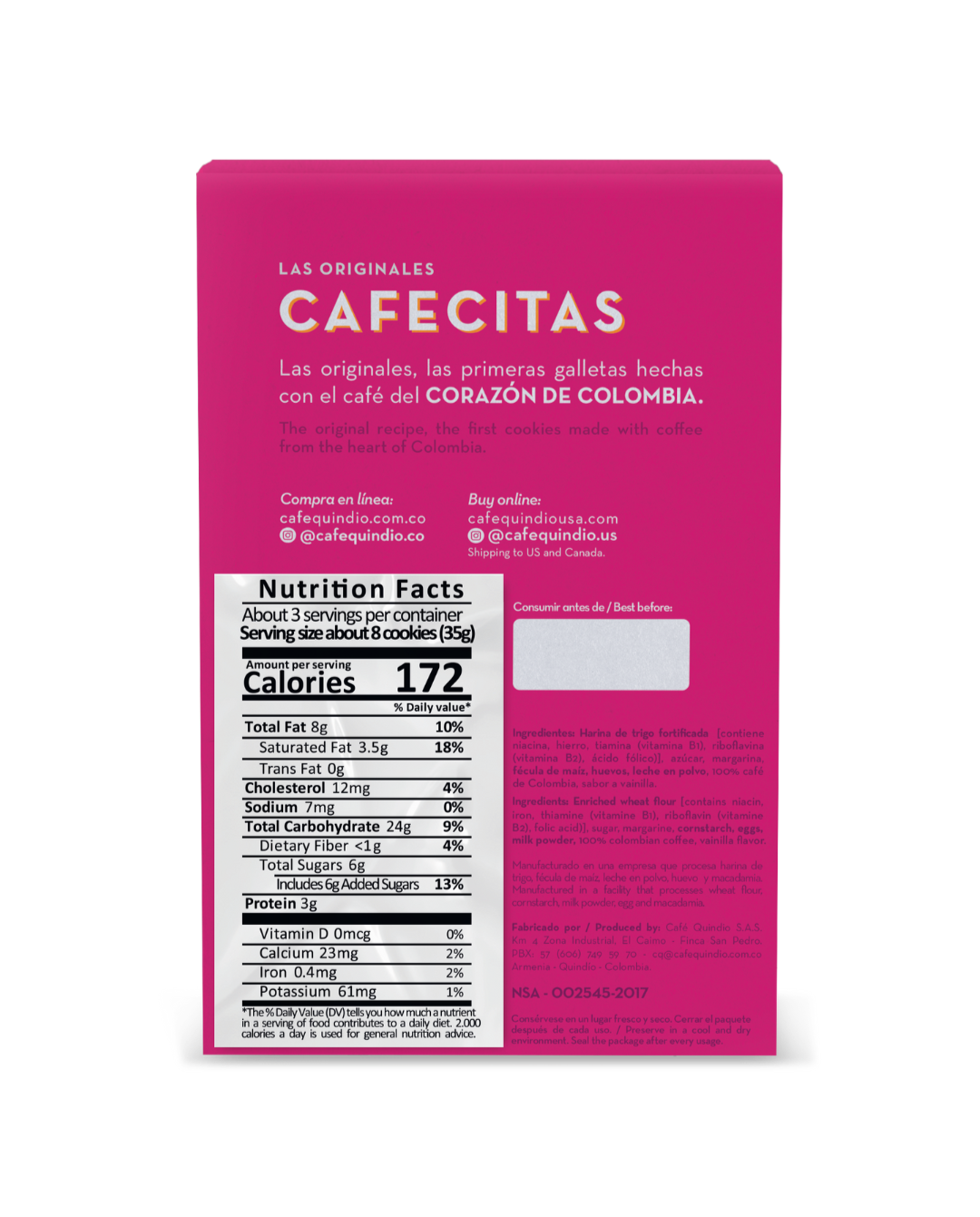 Galletas de Café Cafecitas