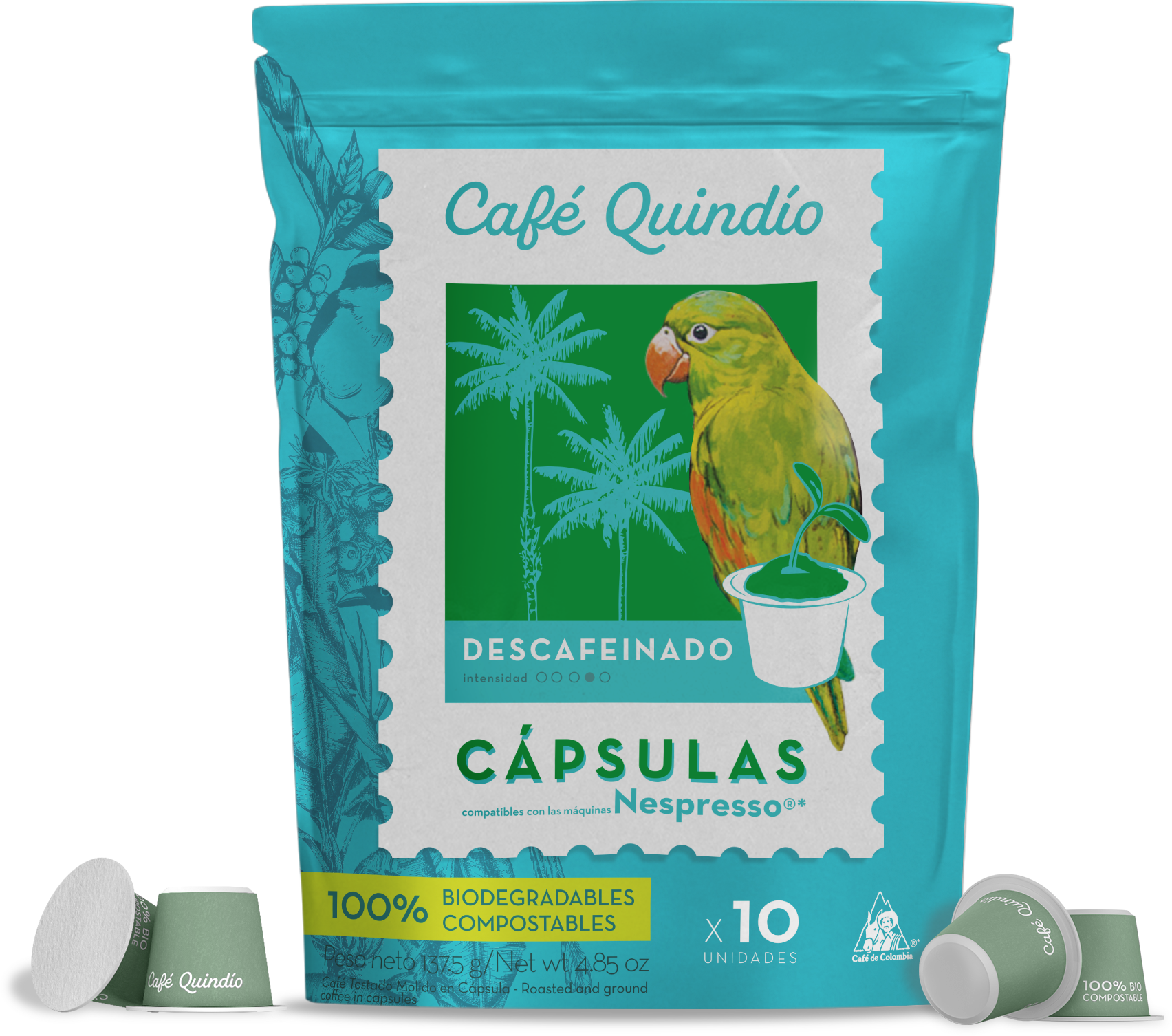 Cápsulas de Café Descafeinado