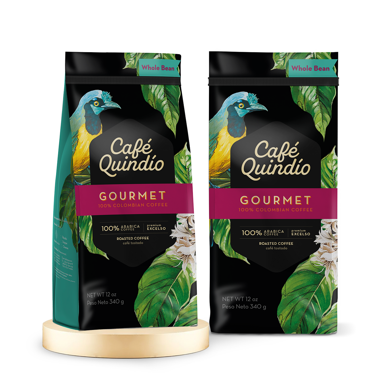 Duopack Whole Bean x2 - Gourmet (12 Oz)