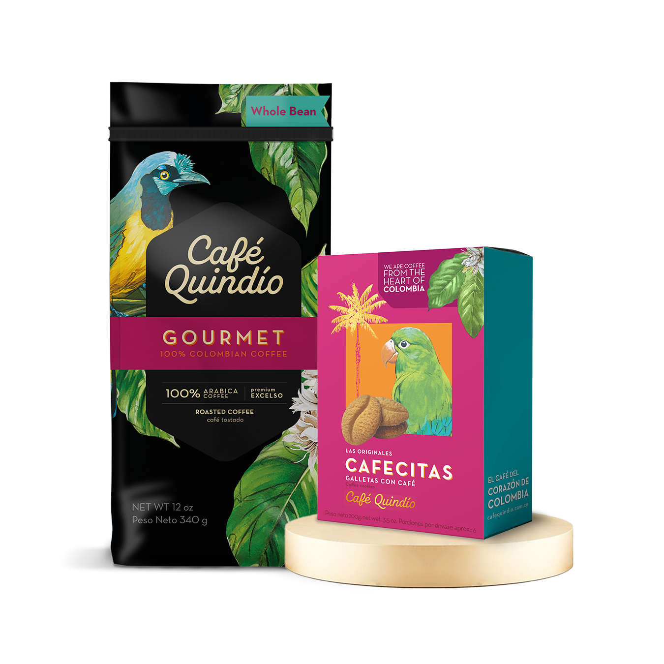 Gourmet 12 Oz + Cafecitas 7 Oz