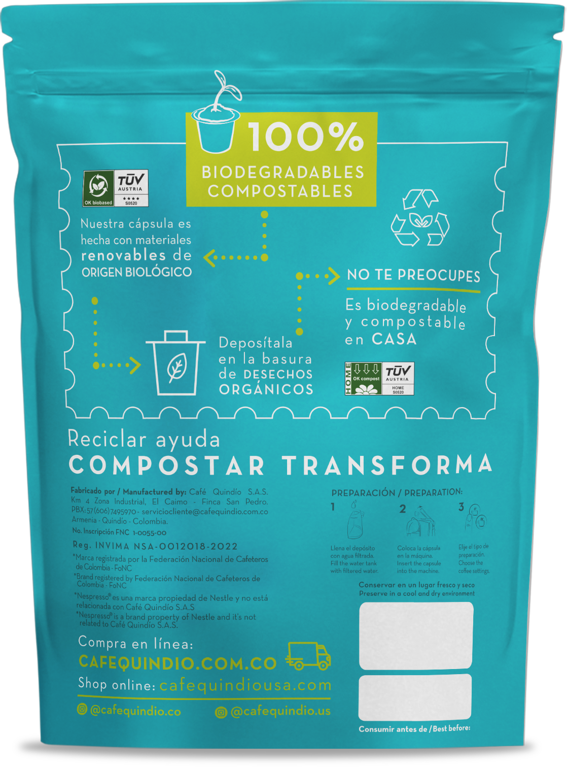 Gourmet Espresso Coffee Pods