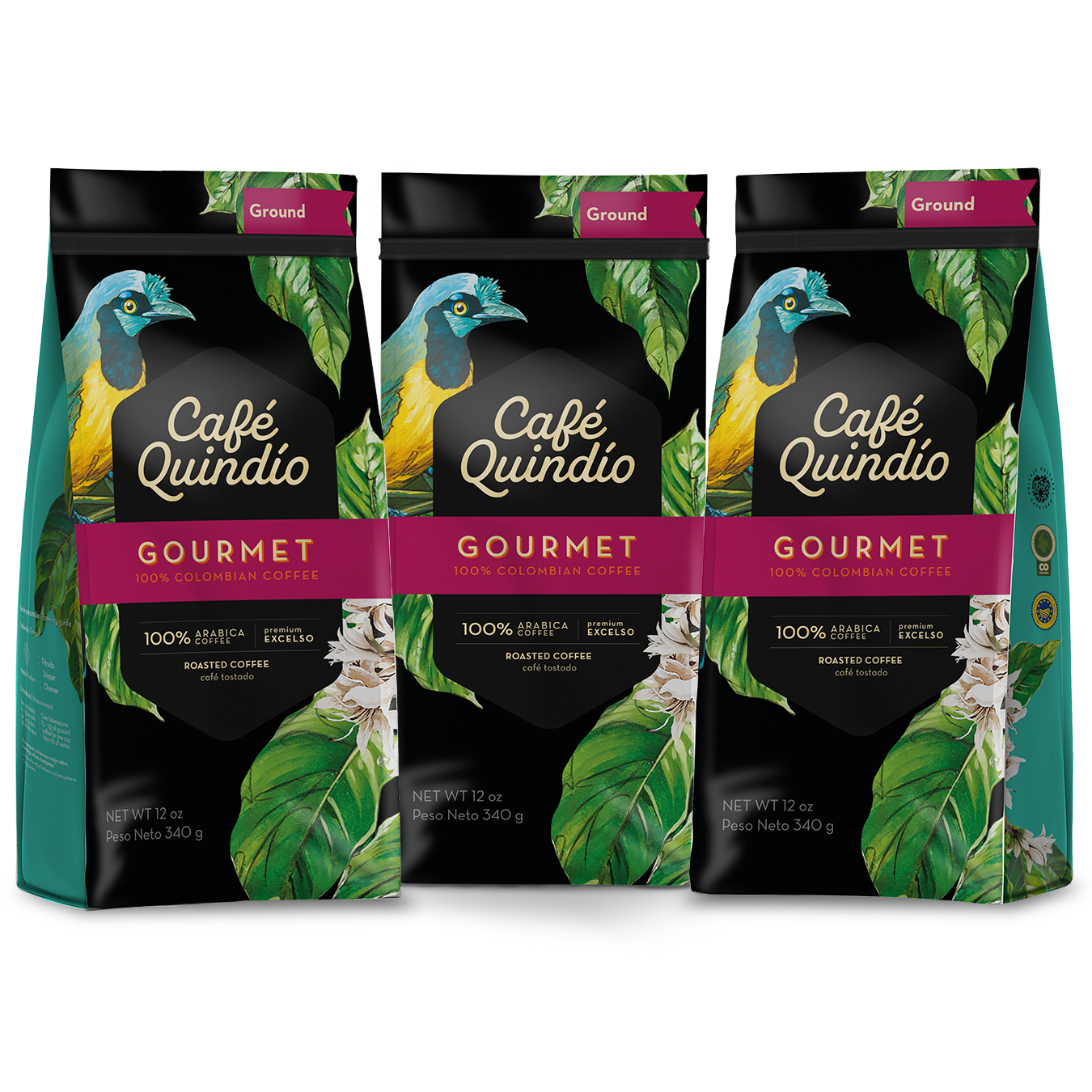 Tripack x3 Gourmet Ground (12oz)