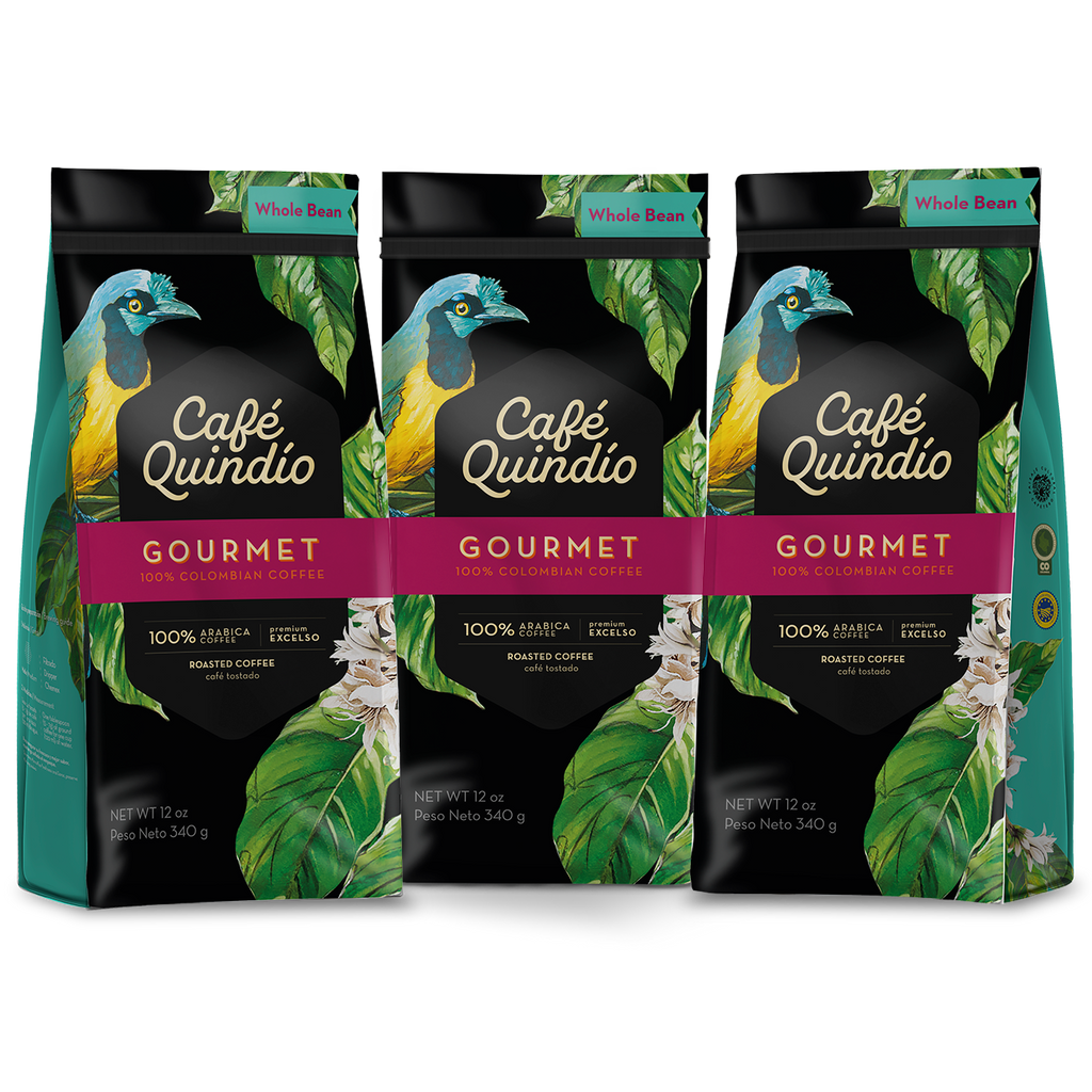 Tripack x3 Gourmet Whole Bean (12 Oz)