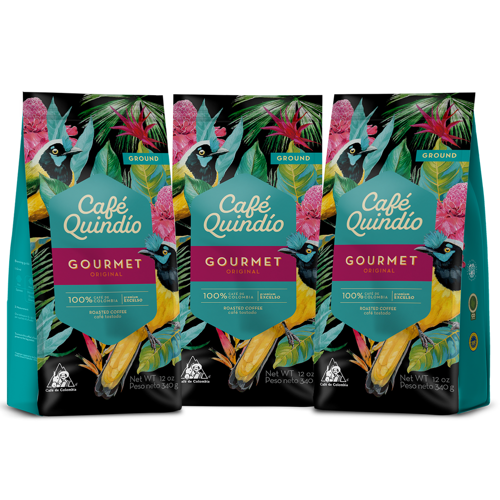 Tripack Gourmet Original Ground (12 Oz) Tripack Gourmet Original Ground (12 Oz)