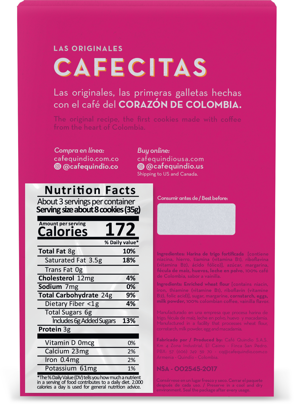 Cafecitas Coffee Cookies